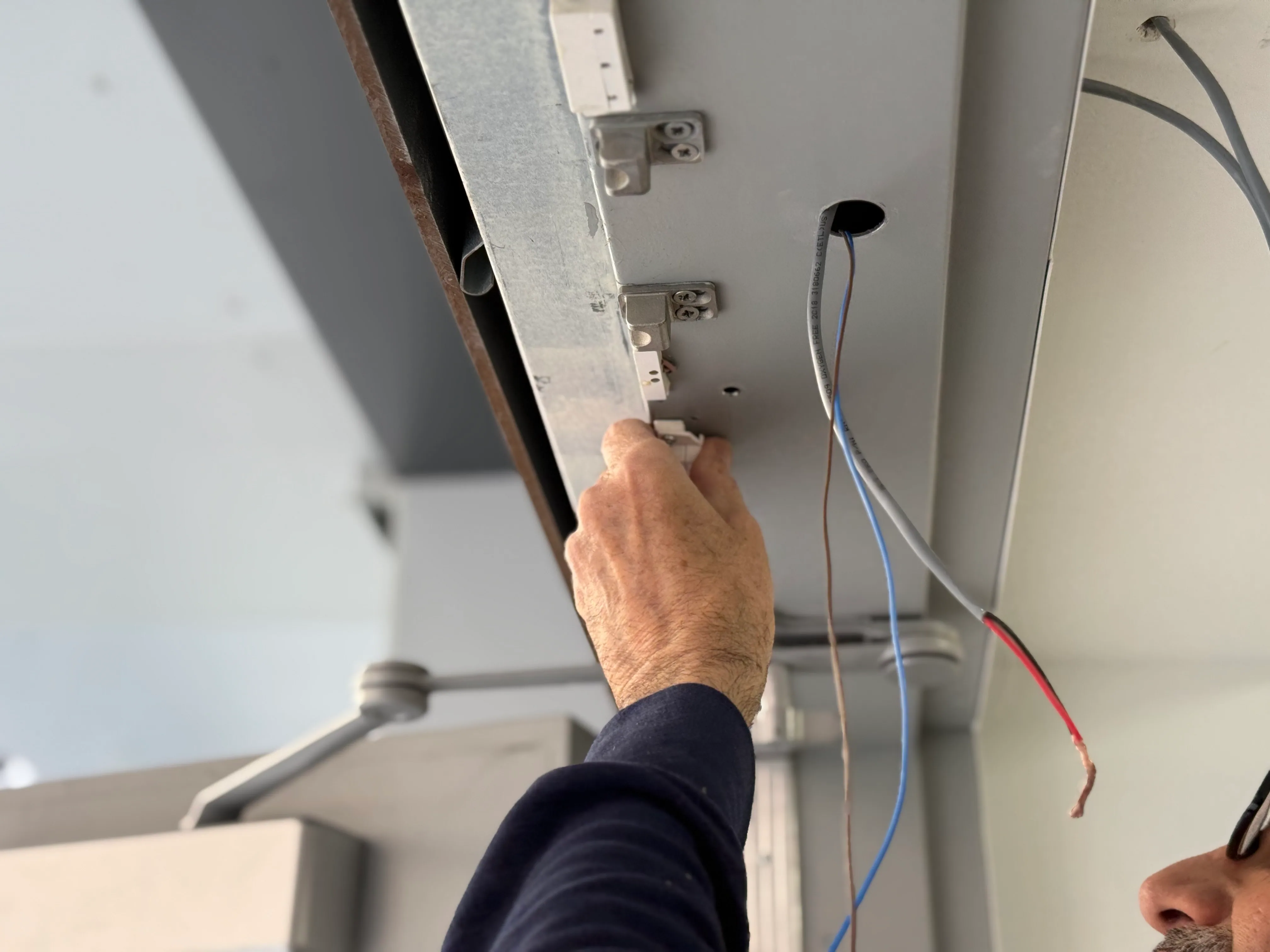 Burglar alarm control panel installed by CITIALARM